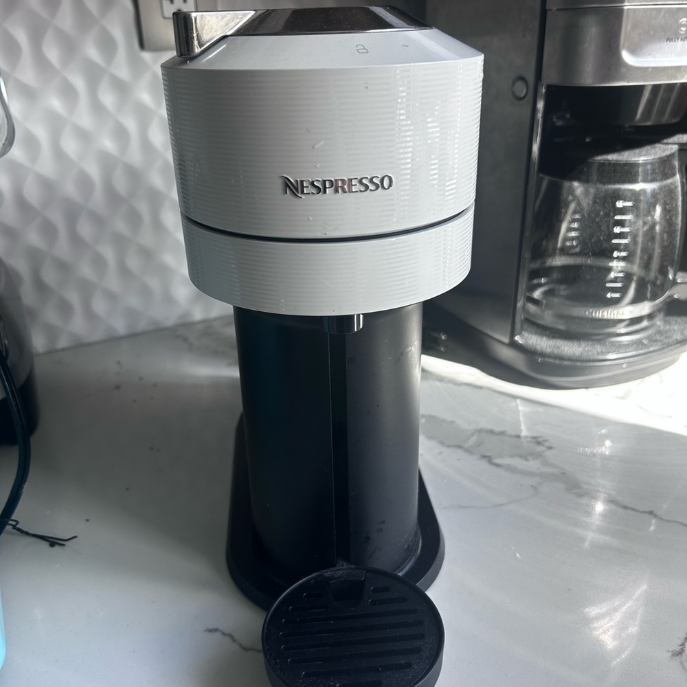 Nespresso White Coffee Machine